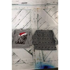 Lot bundle xmas old navy 2t dog and dino